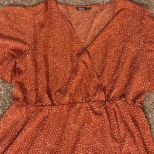 NEW - Burnt Orange Shein Dress